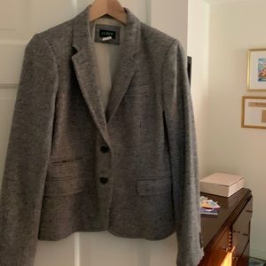J Crew Tweed Schoolboy Blazer 8